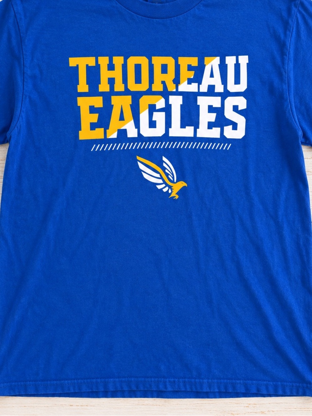 Thoreau Eagles Blue Graphic T-Shirt Athletic Union Men’s size medium